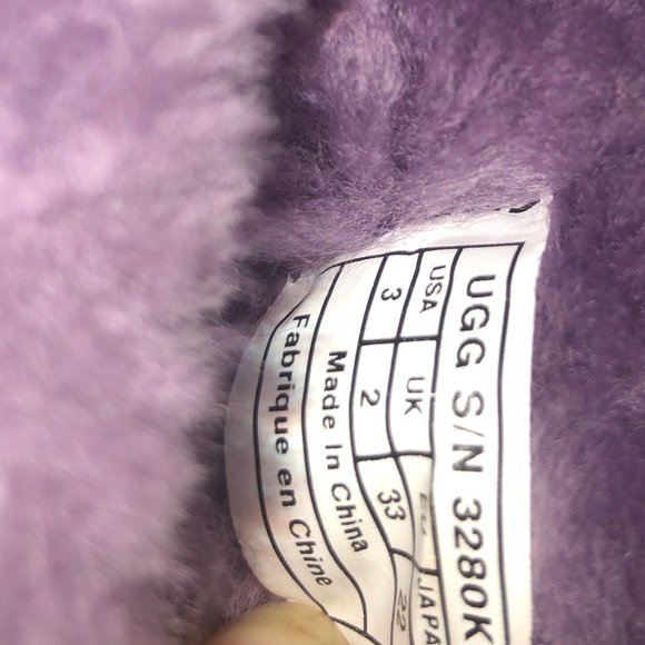 Purple bailey bow uggs - Picture 7 of 7